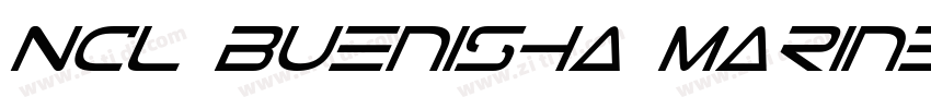 NCL Buenisha Marines字体转换